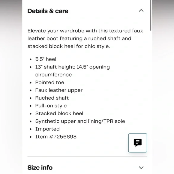 Dolce Vida Numbra Ruched Black Boots Women’s 8.5 NEW - Picture 8 of 8